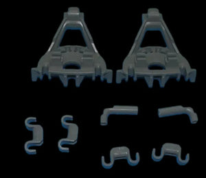Držáky sklopných trnů GOR137928 náhradní díl pro upevnění horního koše v myčce nádobí Gorenje