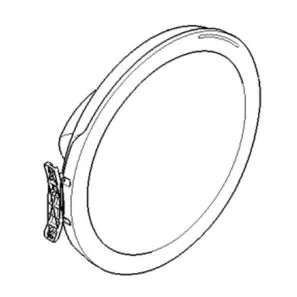 Dveře 2493501300 náhradní díl pro pračku Beko Blomberg