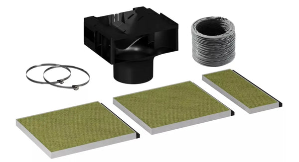 Cirkulační sada BSH17008033 pro cirkulaci vzduchu v odsavači par Bosch Siemens