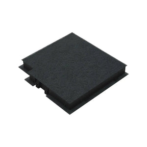Uhlíkový filtr BSH11022296 určený pro odsávání par v odsavači Bosch Siemens 232 x 226 x 50 mm