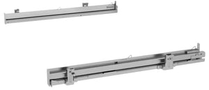 Teleskopický výsuv BSH17007261 příslušenství pro pečicí troubu Bosch z nerezové oceli