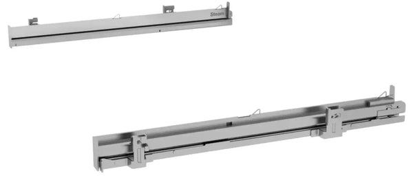 Teleskopický výsuv BSH17007261 příslušenství pro pečicí troubu Bosch z nerezové oceli