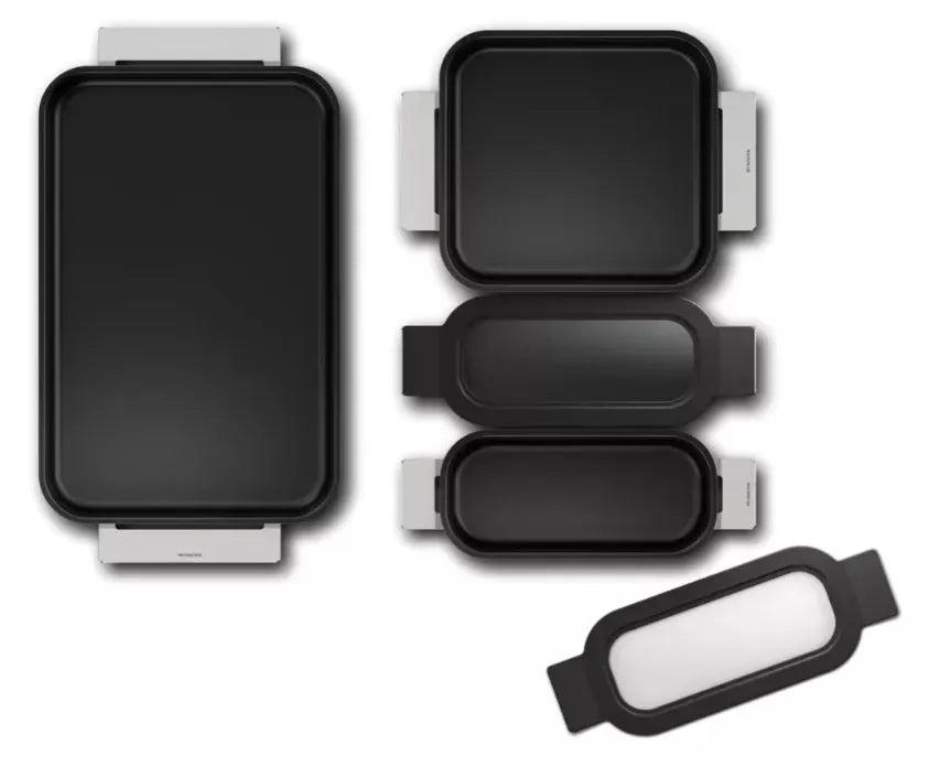 Sada nádobí BSH17007157 HEZ9FF040 příslušenství pro varnou desku Bosch a Siemens sada 4 ks