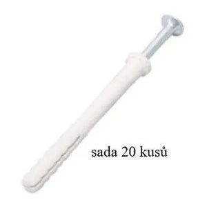 Hmoždinka zatloukací NH 6x55 mm náhradní díl pro upevnění sada 20 kusů