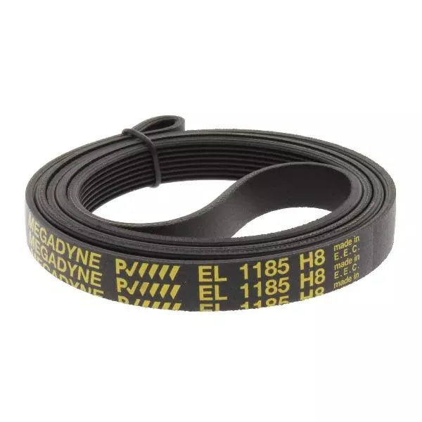 Řemen C00259998 1185H8 pro přenos otáček v pračce Whirlpool Indesit