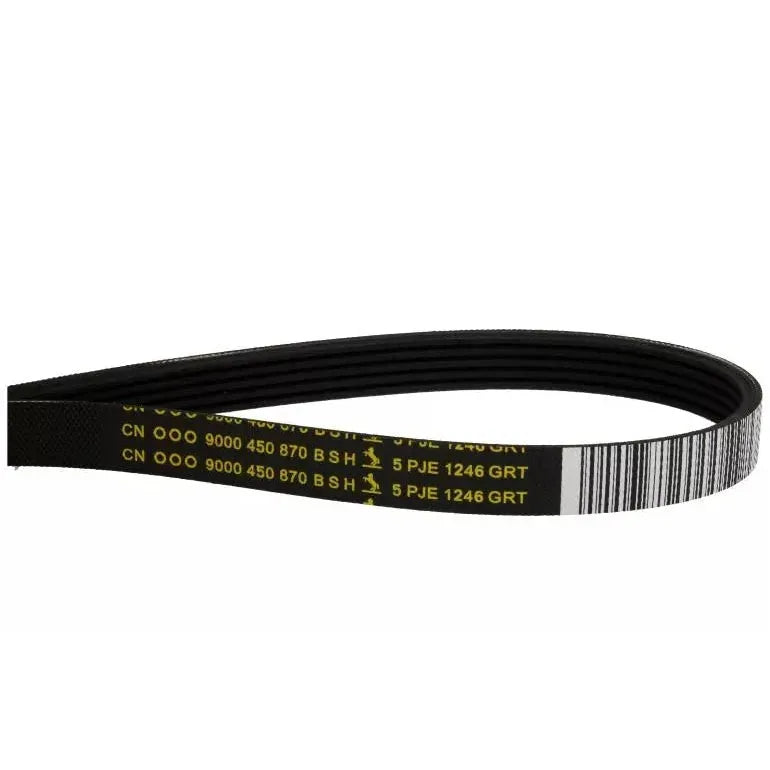 Hnací řemen BSH00673923 určený k pohonu bubnu v pračce Bosch