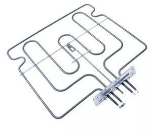 Topné těleso MIE07511681 pro ohřev v pečicí troubě Miele 410x388 mm