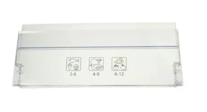 Horní čelo 5906370600 náhradní díl pro mrazničku Beko Blomberg 445 x 189 mm