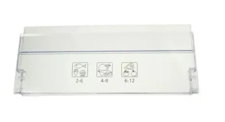 Horní čelo 5906370600 náhradní díl pro mrazničku Beko Blomberg 445 x 189 mm