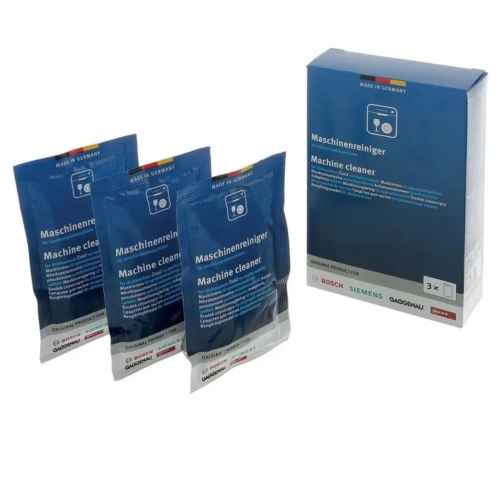 Čisticí prostředek BSH00312194 určen k odstranění usazenin pro myčku nádobí Bosch Siemens 3 ks
