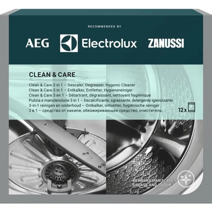 Čistící prostředek 9029799195 pro čištění praček AEG Electrolux Zanussi