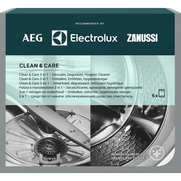 Čistící prostředek 9029803831 určen pro čištění praček AEG Electrolux Zanussi 6 ks
