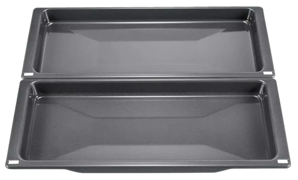 Plechy BSH17007262 HZ530000 určeny pro pečení v troubě Bosch sada 2 ks 455x39x188 mm