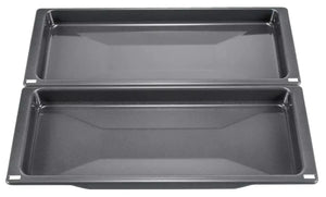 Plechy BSH17007262 HZ530000 určeny pro pečení v troubě Bosch sada 2 ks 455x39x188 mm