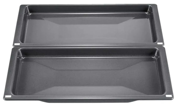 Plechy BSH17007262 HZ530000 určeny pro pečení v troubě Bosch sada 2 ks 455x39x188 mm