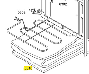 Izolační vložka BSH00248750 náhradní díl pro troubu Bosch Siemens a zajišťuochranu spotřebiče