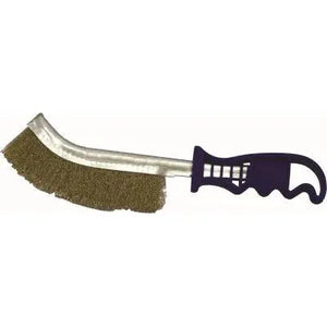 Kartáč ocelový ruční náhradní díl pro čištění s mosazným drátem a plastovou rukojetí