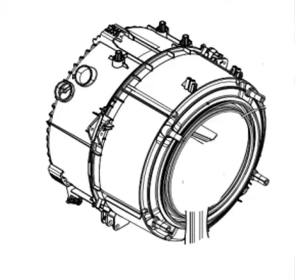 Buben 3484171115 náhradní díl pro pračky AEG Electrolux Zanussi