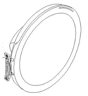 BSH11045919 Dveře náhradním dílem pro opravu pračky Bosch Siemens