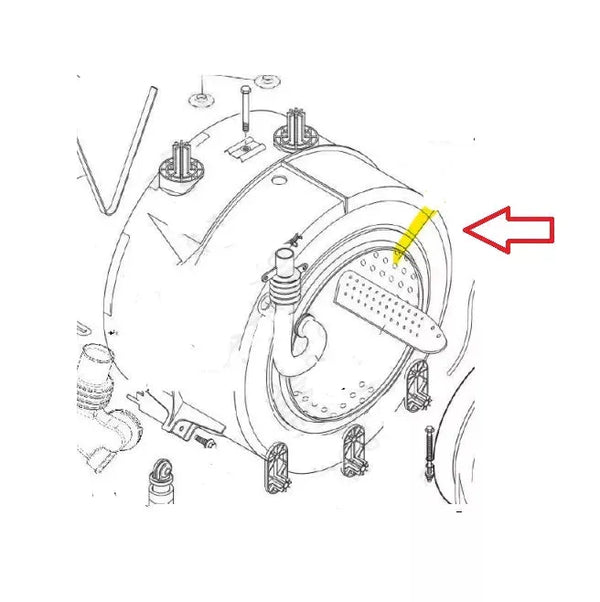 Vana CAN41054162 náhradní díl pro pračku Candy Hoover