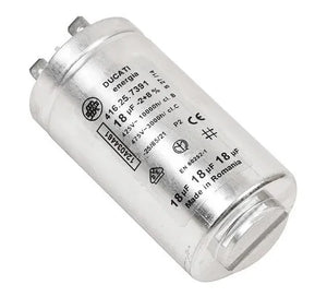 Kondenzátor 1240344612 náhradní díl pro pračky AEG Electrolux Zanussi 18 uF