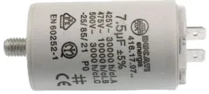 Rozběhový kondenzátor 17400101000252 náhradní díl pro sušičku prádla Philco Candy Hoover 75µF