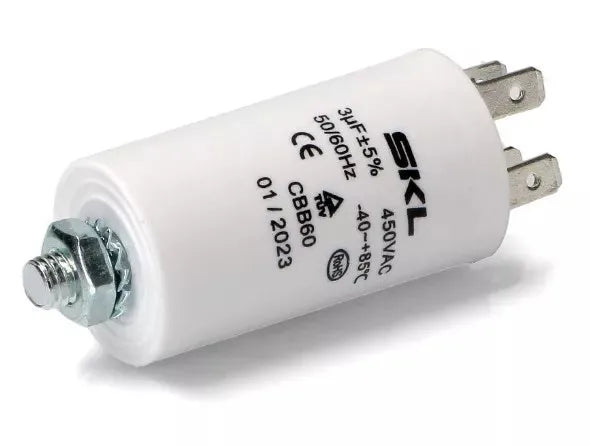 Kondenzátor 8757521741487 rozběhový pro motory ventilátorů a čerpadel AfterMarket 3 µF 450 V