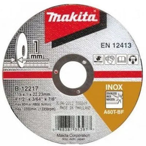 Kotouč řezný 115x12x22 mm určený pro řezání nerezové oceli Makita