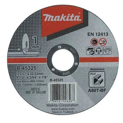 Kotouč řezný 115x1x22 mm pro řezání hliníku Makita