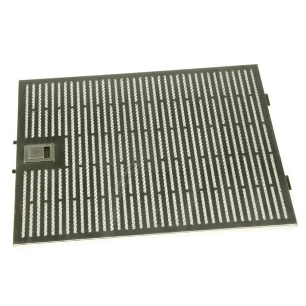 Kovový filtr BSH00703641 určený k zachycení tuku v odsavači par Siemens 357 x 295 x 8 mm