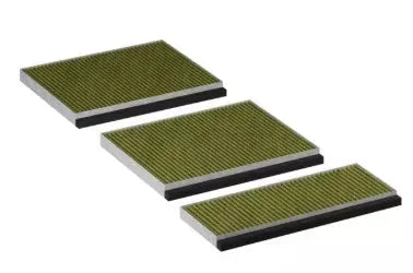 Sada uhlíkových filtrů LZ11BKB16 17008127 náhradní díl pro odsavač par Bosch Siemens sada 3 ks