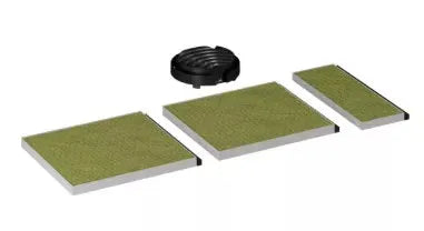 Sada BSH17008048 pro cirkulaci vzduchu v odsavači par Bosch Siemens LZ11BKV16