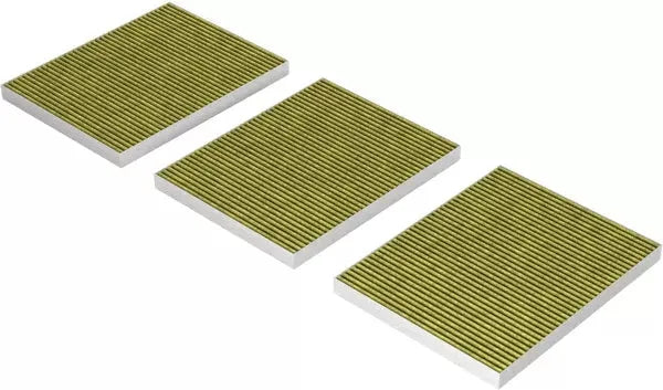 Sada uhlíkových filtrů BSH17004041 určená pro odsavače par Bosch Siemens 3 ks 290 x 234 x 21 mm