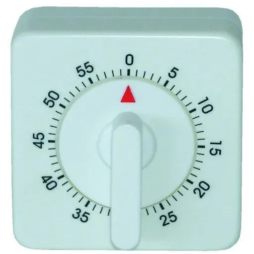 Mechanický akustický hlídač času minutka pro vaření a pečení v domácnosti