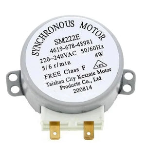 Motor 481067848981 náhradní díl pro otáčení talíře v mikrovlnné troubě Whirlpool Indesit