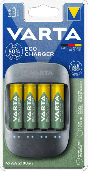 VARTA nabíječka baterií ECO CHARGER +4R6 2100 1 5hodiny