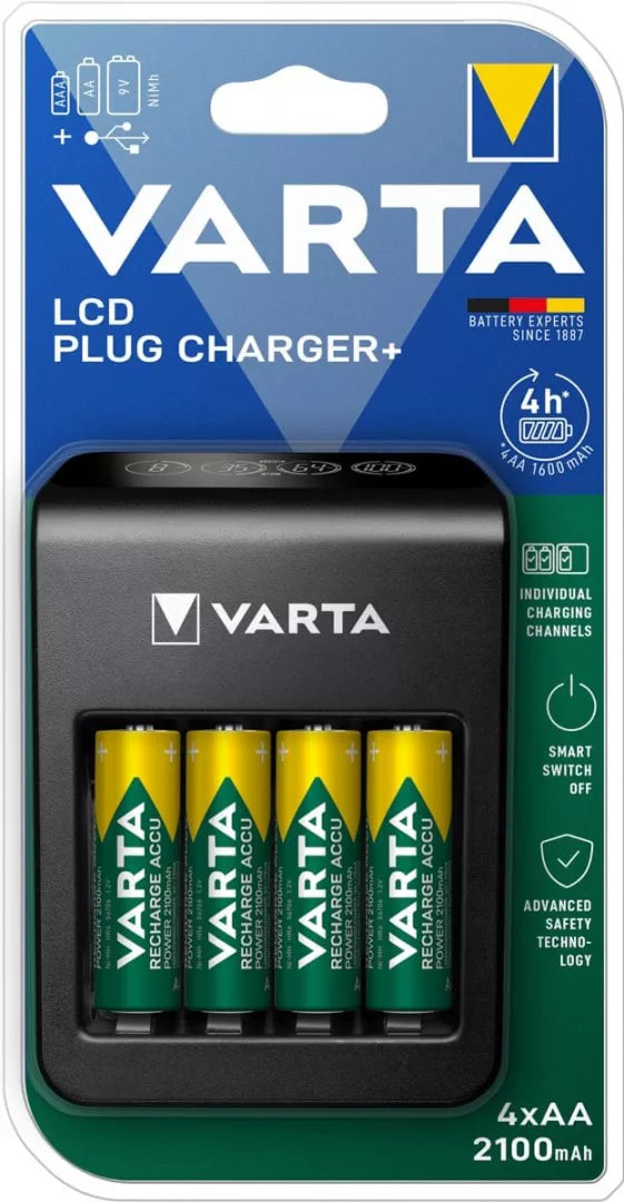 VARTA nabíječka baterií LDC PLUG CHARGER +4R6 2100 57687101441