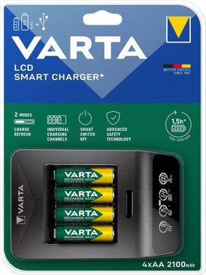 VARTA nabíječka baterií LDC SMART CHARGER +4R6 2100 57684101441
