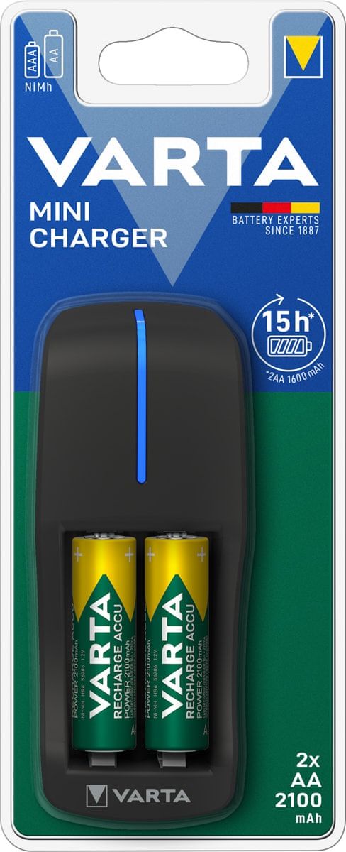 VARTA nabíječka baterií MINI +2R6 2100 R2U 18hodin