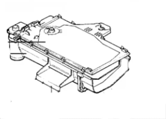 Násypka 1248272047 pro dávkování pracích prostředků v pračce AEG Electrolux Zanussi