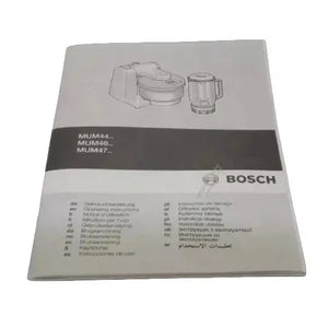 Návod BSH00529581 k použití pro kuchyňský robot Bosch Siemens