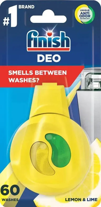 Vůně Finish citronová pro osvěžení myčky nádobí značky Finish