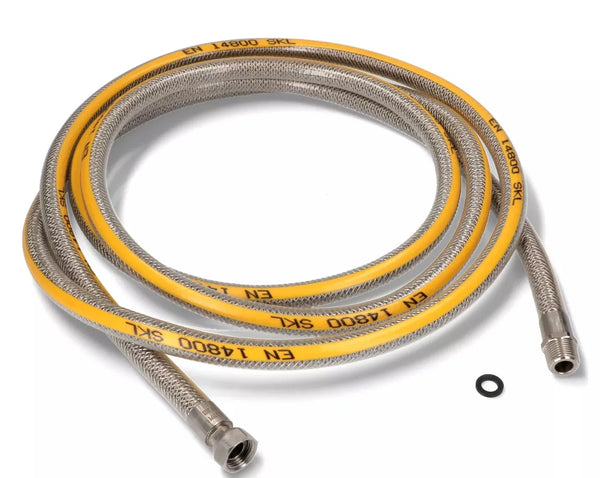 Hadice 8517521591075 4000mm 1/2 M F určena k připojení plynu ke spotřebičům