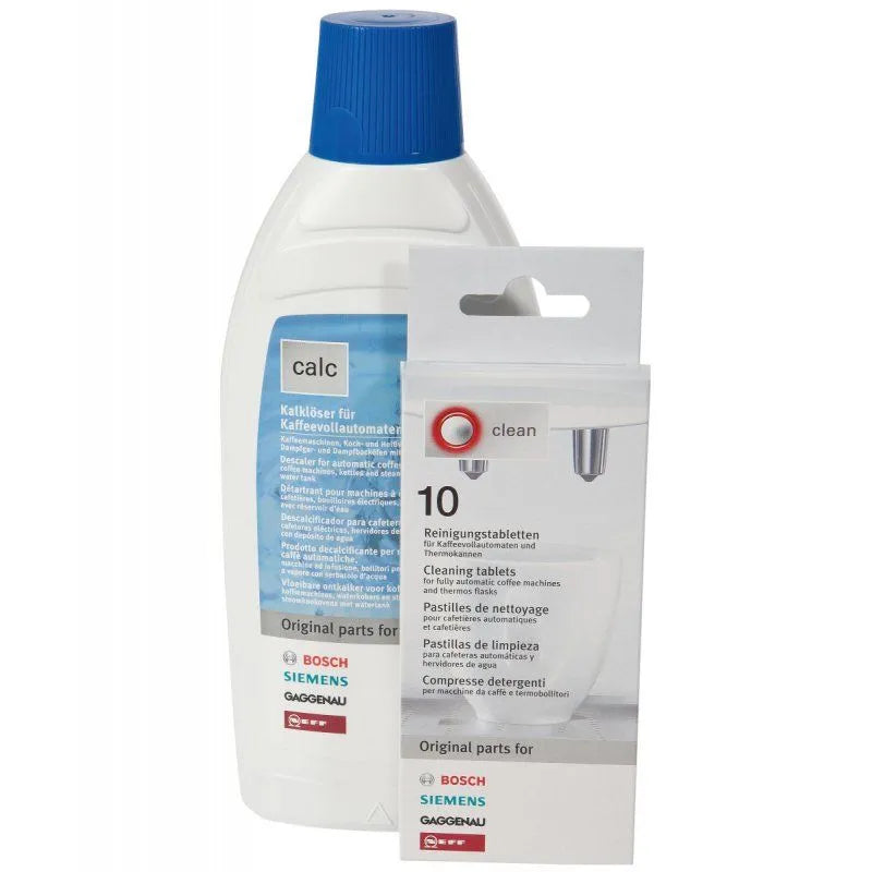 Sada BSH00311813 určena k odvápňování a čištění kávovarů Bosch Siemens