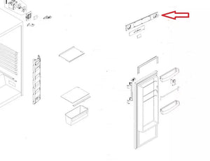 Ovládací panel 481010503457 pro ovládání chladničky Whirlpool Indesit