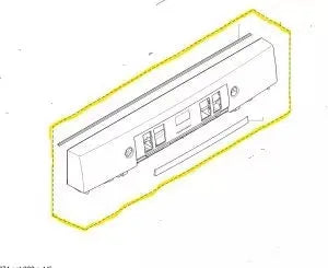 Panel BSH11020058 náhradní díl pro myčku nádobí značky BSH