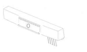 Ovládací panel CAN41046438 náhradní díl pro myčku nádobí Candy Hoover