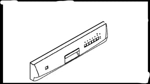Ovládací panel 1560571802 náhradní díl pro myčku nádobí AEG Electrolux Zanussi