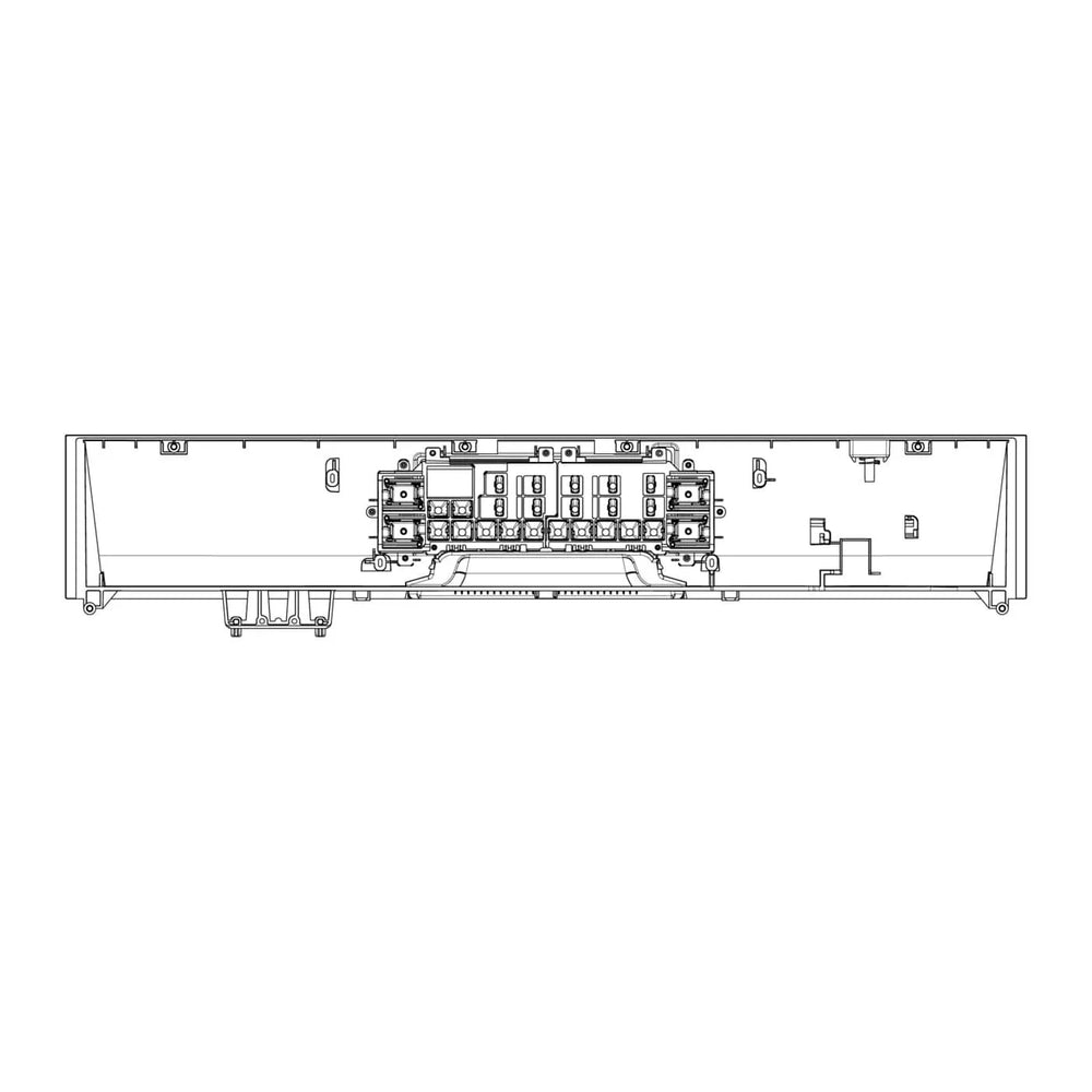 Ovládací panel 140060254186 náhradní díl pro ovládání myčky AEG Electrolux Zanussi