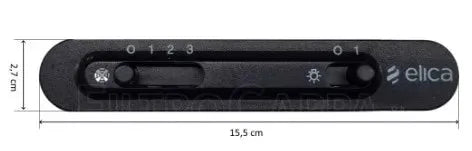 Ovládací panel CRU0085973 pro ovládání odsavače par Elica 155 x 27 mm